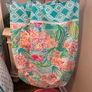 Lilly Pulitzer for Pottery Barn, 2 pillow cases 25x19,  Orchid print